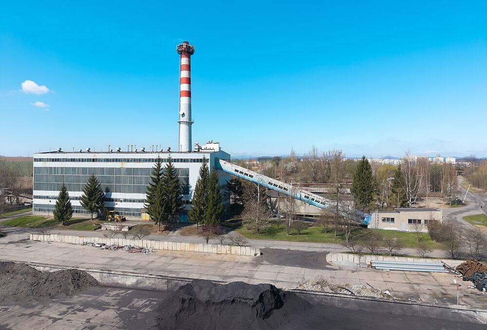 District heating boiler plant