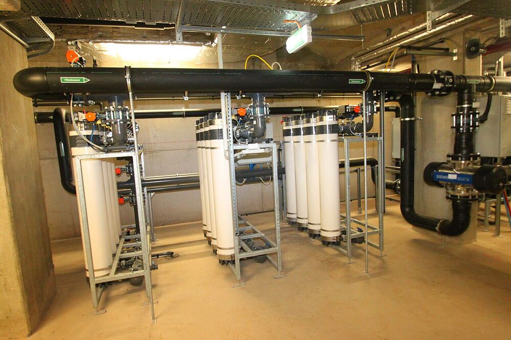 Ultrafiltration skid