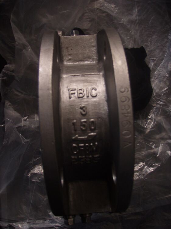 Wafer check valve