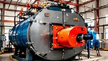 Industrial steam boiler and boiler water treatment equipment